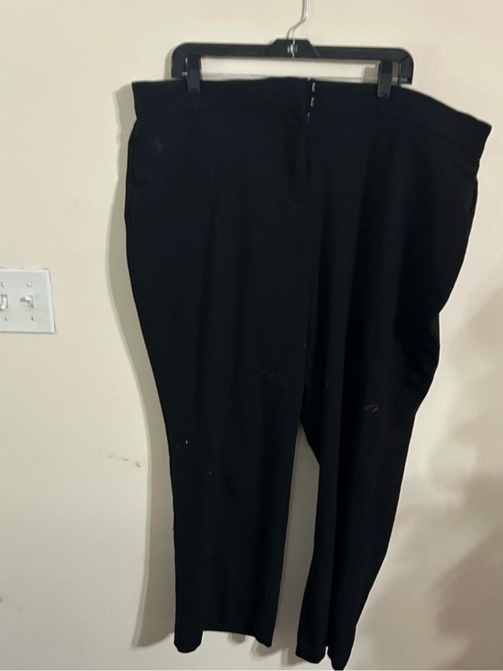 Kim Rogers Men's Black Dress Pants - Straight Leg